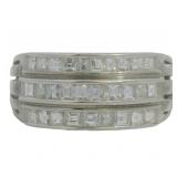 Platinum 1.00 ct Natural VS Brilliant Diamond Ring