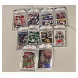 Random Football Graded Card Lot