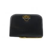 Ferragamo Black Leather Chain Shoulder Bag