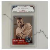 2007 Topps Chrome Mickey Mantle Card