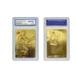 23K Michael Jordan Fleer Ultra Card