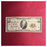 1929 $10 New York Federal Reserve Bank Note
