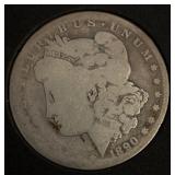 1890 Carson City Morgan Silver Dollar