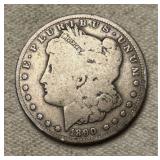 1890 Carson City Morgan Silver Dollar