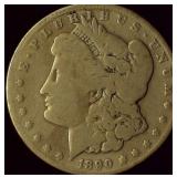1890 Carson City Morgan Silver Dollar