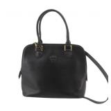 Versace Medusa Leather 2-Way Handbag