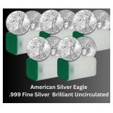 1986-2025 BU American Eagle Silver Dollar