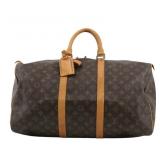 Louis Vuitton Monogram Keepall 50 Boston Bag