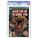 Vintage 1974 Master of Kung Fu #20 Comic Book