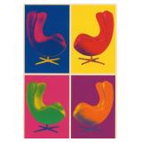 Egg Chairs Suite I Limited Edition by Pop Avenue