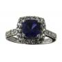 Stunning 2.00 ct Cushion Cut Sapphire Ring