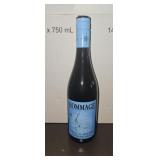 750 ml bottle of homage wine