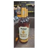 750 ml bottle of Phillips butter Ripple schnapps
