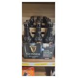 Six bottles Guinness draught Stout
