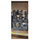Six bottles Guinness smooth and creamy