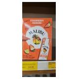 Four can strawberry daiquiri Malibu