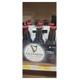 Six bottles Guinness extra Stout dark and Lively