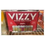 12 cans of vizzy, hard seltzer, mimosa variety