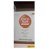 Four bottles hard coconut water Coco rum