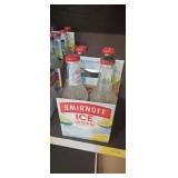 Four bottles Smirnoff Ice original