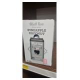 Six cans Wyatt Rose pineapple coconut