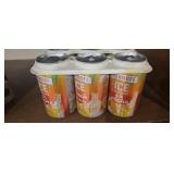 Six cans Smirnoff Ice Peach lemonade