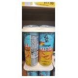 Four cans mango Mai Tai Captain Morgan