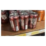 Six cans Brewsters hammerhead red ale