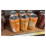 Six cans Brewers, farmers tan Belgian white