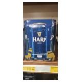 Four cans harp lager