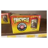Six cans parallel, 49 brewing Company tricycle