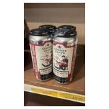 Four cans copper Smith Brown ale, common crown