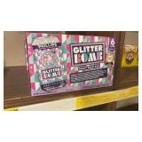 Six cans of glitter bomb hazy pale ale