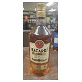 1.7 L bottle Bacardi Gold Superior gold rum