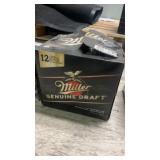 12 bottles of Miller genuine draft