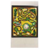 Game of Life, vintage and framed