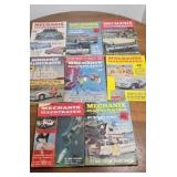 8 Mechanix Illustrated Magazines from the 1950s
