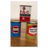 3 collectable tins may contain product