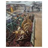 Old Bikes and Spinning Wheels