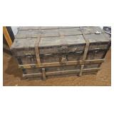 Vintage steamer trunk