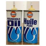 Gulf household oil sealed never opened