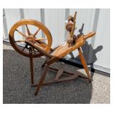 Vintage spinning wheel