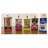 5 collector tins some have never been opened