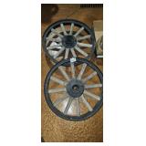 Vintage wagon wheels 22 inch