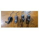 4 vintage computer mice