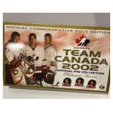 Team Canada 2002 official pin collection