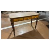 Antique Wooden 3-drawer Sofa Table