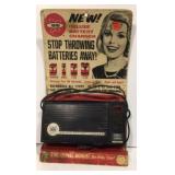 Vintage Deluxe Battery Charger, still in package