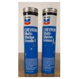 2 Chevron multi motive grease 1 new never opened