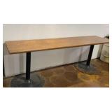 Custom rectangular table 30"x 84" Table